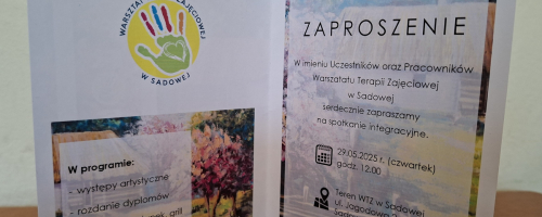 U naszych przyjaciół w WTZ Sadowa