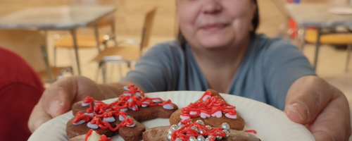 Dekorowanie Pierników z paniami z Grupy Ojca Pio