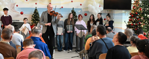 koncert kolęd z chórem UMCF